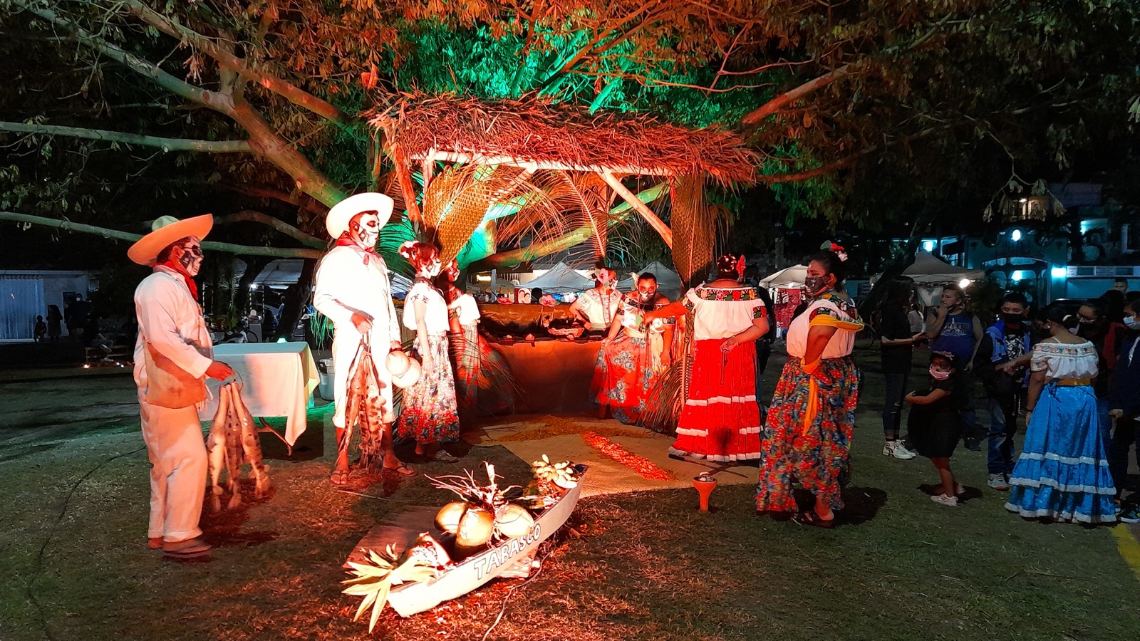 A cultural festival celebrating Mexican traditions.